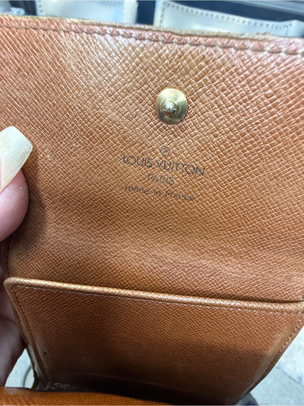 Authentic Louis Vuitton Monogram Trifold Wallet Snap Closure - Picture 9 of 15